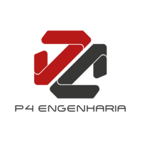 Logo do cliente P4 Engenharia atendido pela R2K Proteção Coletiva